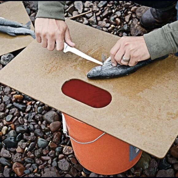 Epicurean Camp Fillet Bucket Board 23" x 14.5" - Picture 4 of 7